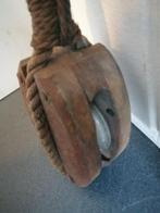 MOOI OUDE HOUTEN SCHEEPS KATROL 19X10 CM MOOIE STAAT, Antiek en Kunst, Antiek | Gereedschap en Instrumenten, Ophalen of Verzenden