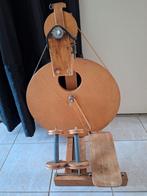 Spinnewiel met 3 spoelen, Hobby en Vrije tijd, Spinnewielen en Spinnen, Ophalen of Verzenden, Zo goed als nieuw, Spinnewiel