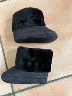 Lederen schoentjes met ritsje én super-zacht voering!, Slofjes, Jongetje of Meisje, Ophalen of Verzenden, Zo goed als nieuw