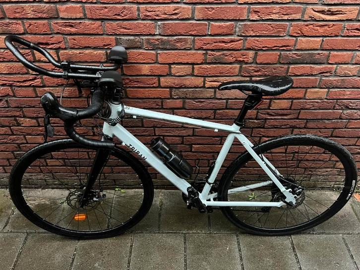 Zo goed als nieuwe Triban RC-120!, Fietsen en Brommers, Fietsen | Racefietsen, Zo goed als nieuw, Overige merken, Minder dan 10 versnellingen