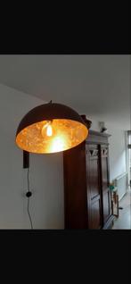 Masterlight Larino Wandlamp Gunmetal/Goud, Huis en Inrichting, Ophalen, Zo goed als nieuw, Metaal, Industrieel