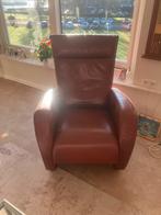 Leren Relaxfauteuil, Huis en Inrichting, Fauteuils, Ophalen, Gebruikt, Minder dan 75 cm, Leer