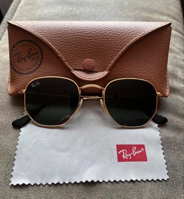 Ray-Ban Hexagon Groen/Goud beschikbaar voor biedingen