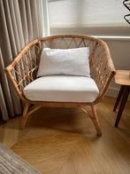 Ikea Rotan Fauteuil met Kussens, Huis en Inrichting, Fauteuils, Ophalen, Minder dan 75 cm, Riet of Rotan, Zo goed als nieuw