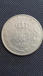 5 Kroner 1971 Denemarken, Postzegels en Munten, Munten | Europa | Niet-Euromunten, Ophalen of Verzenden, Losse munt, Overige landen