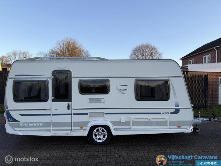 Fendt Bianco 465 TG, Caravans en Kamperen, Caravans, Bedrijf, tot en met 4, 1000 - 1250 kg, Fendt, 6 tot 7 meter, Gascomfoor, Kachel