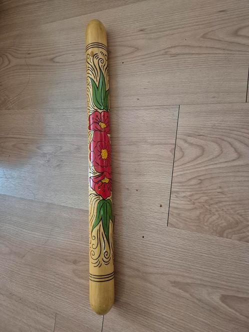 Handgeschilderde Breinaaldenhouder met naalden, Hobby en Vrije tijd, Breien en Haken, Gebruikt, Breien, Naald, Ophalen