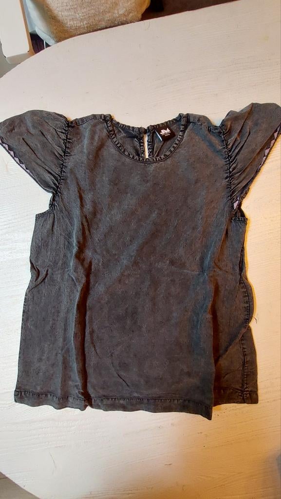 Shoeby Spijkerstof Top Maat 170/176, Meisje, Ophalen of Verzenden, Zo goed als nieuw, Shirt of Longsleeve