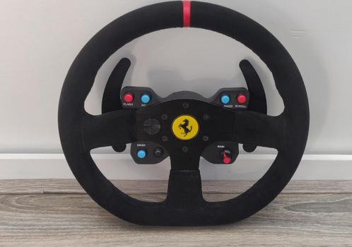 Thrustmaster Ferrari Alcantara Editie Racestuur Add-On, Computers en Software, Joysticks, Zo goed als nieuw, Ophalen of Verzenden