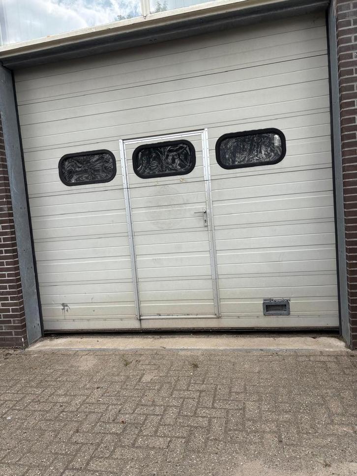 Elektrische overheaddeur garagedeur snelloopdeur evt 2 stuks, Doe-het-zelf en Verbouw, Deuren en Horren, Gebruikt, Garagedeur