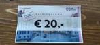 Kortingscode €20 Hotel Giftcard, Tickets en Kaartjes, Eén persoon, Kortingsbon
