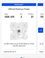 Harry styles tickets, Twee personen, Mei