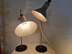 Set Vintage Industriële Tafellampen, 1960s, Gebruikt, -, Ophalen of Verzenden, Industrieel, stoer, nachtlampen, set, tafellampen, vintage
