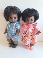 Vintage DDR biggi VEB waltershausen afro Amerikaanse poppen, Ophalen of Verzenden, Gebruikt, Pop