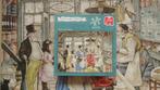 Te koop: Legpuzzel van Anton Pieck "The Grocery Store", Ophalen of Verzenden, 500 t/m 1500 stukjes, Zo goed als nieuw, Legpuzzel