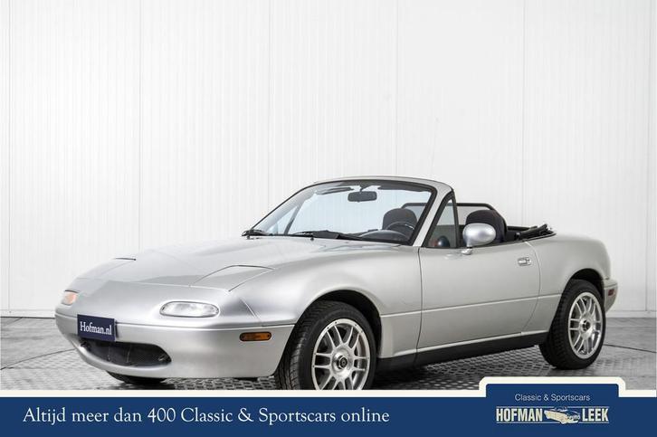 Mazda MX-5 Miata 1.6i 16V (bj 1990), Auto's, Mazda, Bedrijf, Te koop, MX-5, Metallic lak, Open dak, Benzine, Cabriolet, Handgeschakeld