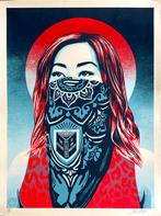 Zeefdruk OBEY (Shepard Fairey) – Just Future Rising, Ophalen of Verzenden