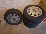 Set van 4 stalen velgen 14 inch, HiFly zomerbanden, Auto-onderdelen, Banden en Velgen, Ophalen, 14 inch, Gebruikt, Banden en Velgen