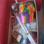 Rommelmarkt Spullen, drie volle dozen., Ophalen, Gebruikt, Overige typen, Overige