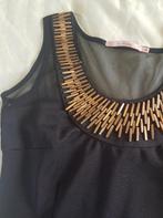 Nieuwe jurk mt S met gouden stenen 🖤, Zwart, Nieuw, Ophalen of Verzenden, Maat 36 (S)