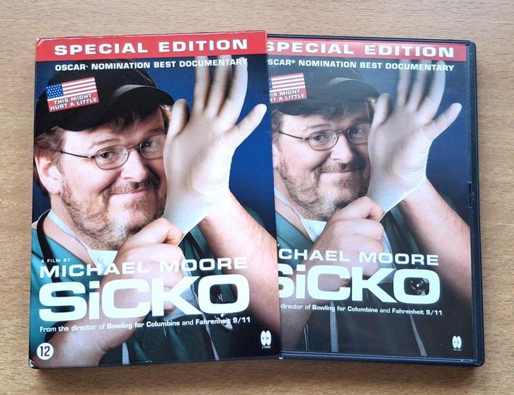 Sicko SE, Cd's en Dvd's, Dvd's | Documentaire en Educatief, Zo goed als nieuw, Overige typen, Vanaf 12 jaar, Verzenden