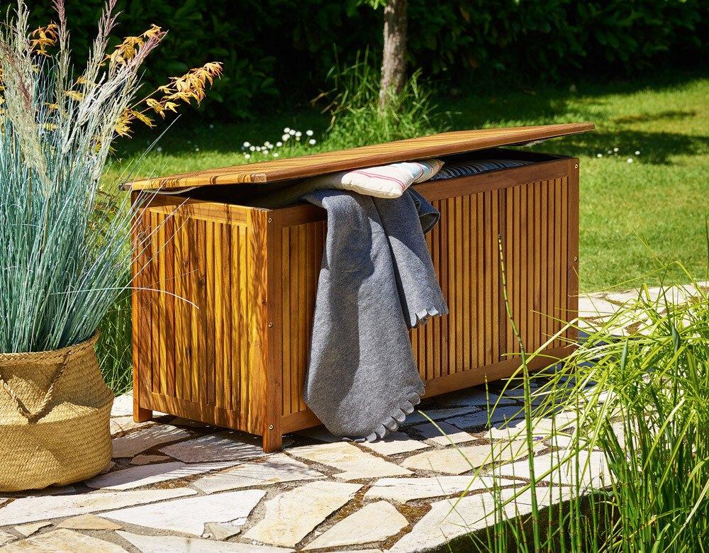 Opbergbox tuinkist hout 115x50x59cm 205L GRATIS BEZORGD!, Verzenden, P. Venemakade 163c, 9605 PN Kiel-Windeweer, Nieuw, HODO Handelsonderneming
