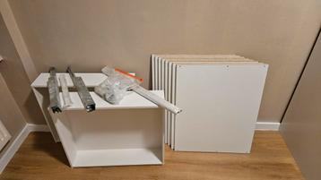 Ikea Pax kasten (2x) + lades, roedes en planken - afbeelding 3