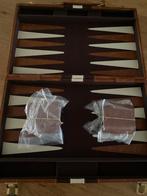 Backgammon spel in koffer, Ophalen of Verzenden, Zo goed als nieuw, Schaken