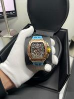Richard mille 11-03 Tiffany blue full set, Overige merken, Staal, Staal, Ophalen of Verzenden