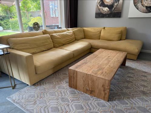 Linteloo Mauro design hoekbank, Huis en Inrichting, Banken | Sofa's en Chaises Longues, Gebruikt, Vierpersoons of meer, 300 cm of meer
