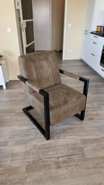 Industriële fauteuil, Huis en Inrichting, Ophalen, Zo goed als nieuw, Metaal