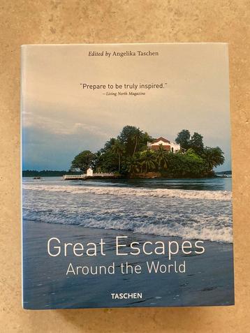 Prachtig (koffietafel)boek Great Escapes Around the World