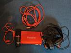 Scarlett Focusrite 2i2 Audio InterFace 2nd generation, Muziek en Instrumenten, Ophalen of Verzenden, Gebruikt, Studiomicrofoon