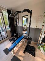 Complete Home Gym - Taurus Rack, ATX Bar, Life Fitness Bench, Ophalen, Benen, Gebruikt, Krachtstation