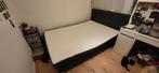 Boxspring 140x200, Huis en Inrichting, Slaapkamer | Slaapbanken, Ophalen, Tweepersoons, Grijs, 140 cm