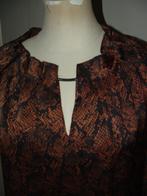 Comma, hele mooie bruine top - blouse maat 38, Maat 38/40 (M), Bruin, Zo goed als nieuw, Comma