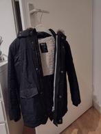 Zwarte winter  jas maat 128, Ophalen, Gebruikt, Jas