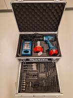Makita Gereedschapskist met Boormachine en Accu's, Ophalen, Gebruikt, Boormachine