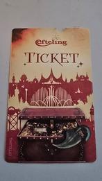 Parkeerticket kaart Efteling, Tickets en Kaartjes, Eén persoon, Ticket of Toegangskaart