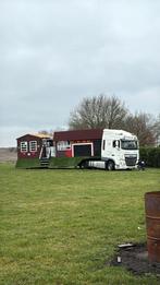 Carnavalswagen praalwagen boerderij, Ophalen