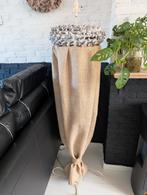 Brocante lamp van gietijzer en Jutte, Huis en Inrichting, Stoffering | Gordijnen en Lamellen, Ophalen, Minder dan 50 cm, 150 tot 200 cm