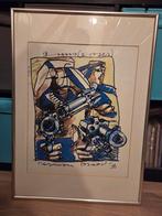 Litho Herman Brood Guns(&roses), Antiek en Kunst, Kunst | Litho's en Zeefdrukken, Ophalen