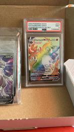 Charizard VMAX Rainbow PSA 9 - Champion's Path, Ophalen of Verzenden, Zo goed als nieuw