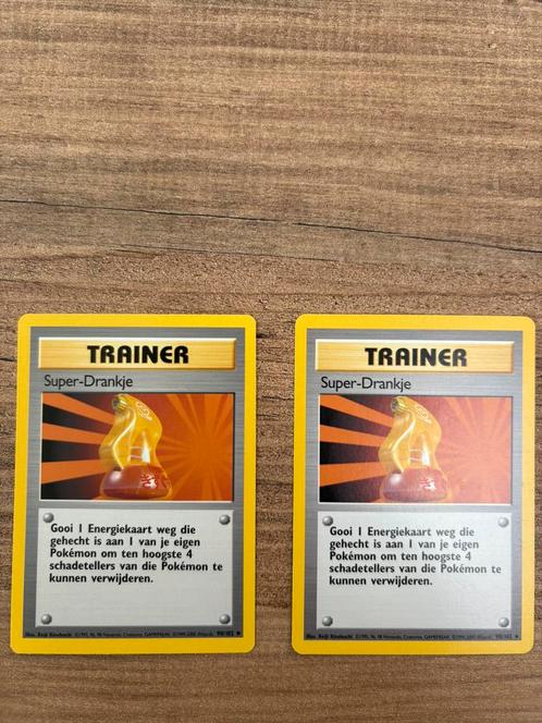 Super Drankje / Super Potion 90/102 Base Set NL (NM), Hobby en Vrije tijd, Verzamelkaartspellen | Pokémon, Zo goed als nieuw, Losse kaart