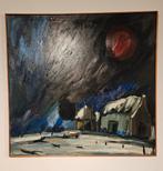 Theo ter Horst - Winterlandschap met boerderij, Ophalen