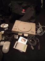 Playstation 1 plus 8 spellen en 1 demo, Gebruikt, Overige genres, Ophalen of Verzenden, 3 spelers of meer