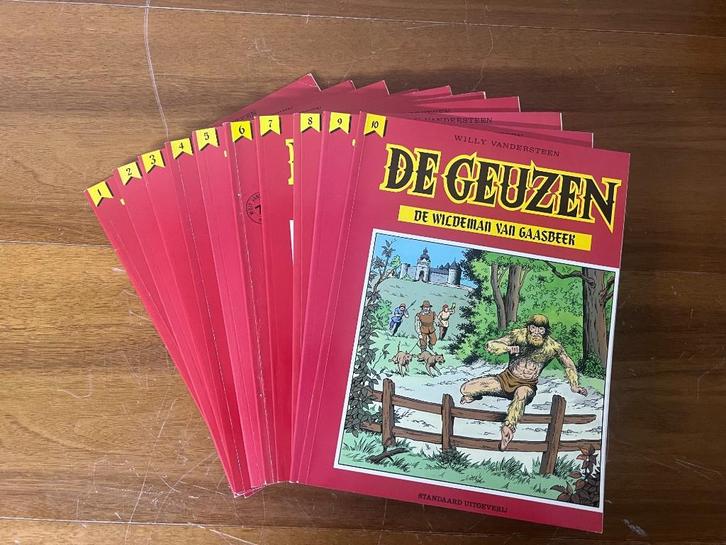 De Geuzen serie 1 t/m 10 compleet en in mooie staat., Boeken, Stripboeken, Zo goed als nieuw, Complete serie of reeks, Ophalen of Verzenden