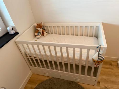 Ledikant stuva met lades Ikea, Kinderen en Baby's, Babywiegjes en Ledikanten, Zo goed als nieuw, Ledikant, Ophalen
