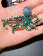 Octopus broche, Sieraden, Tassen en Uiterlijk, Ophalen of Verzenden, Nieuw, Overige materialen