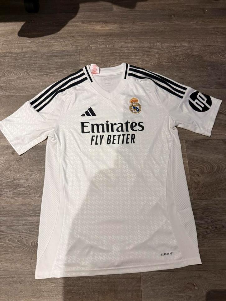 Real madrid shirt thuisshirt 24/25 (rodrygo) maat 176, Kleding | Heren, Sportkleding, Nieuw, Voetbal, Overige maten, Wit, Ophalen of Verzenden